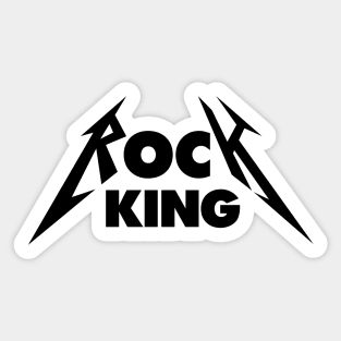 Metallica 'Rock King' Design Sticker